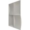 Ekena Millwork 19 5/8in. W x 19 5/8in. H Smith EnduraWall Decorative 3D Wall Panel Covers 2.67 Sq. Ft. WP20X20SMCSV - alternate 2